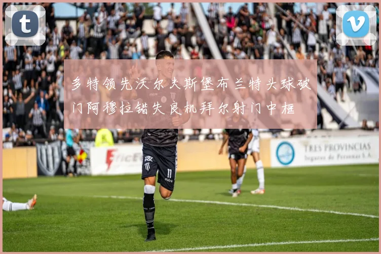 多特领先沃尔夫斯堡布兰特头球破门阿穆拉错失良机拜尔射门中框